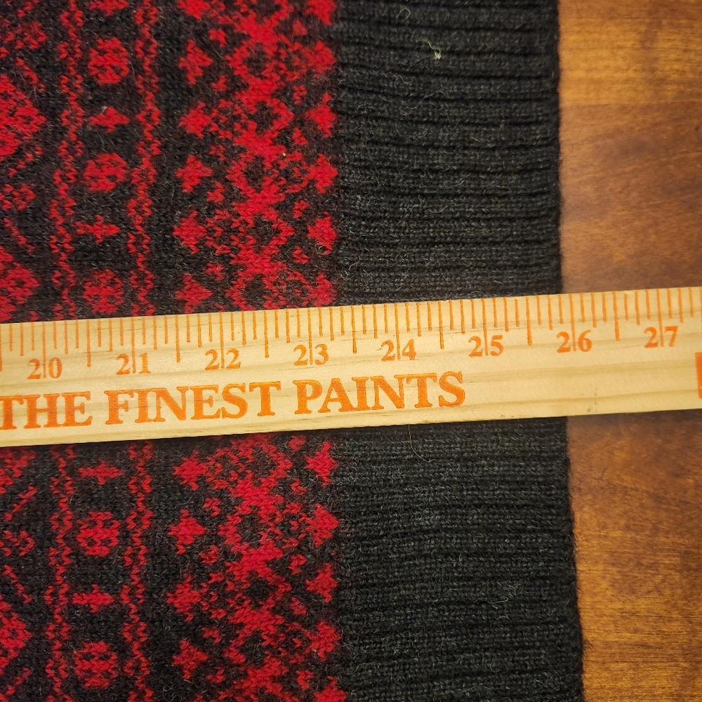 PENDLETON Vintage Quarter Zip Wool Sweater Size XL - Picture 9 of 9
